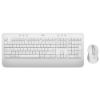 Obrázek Logitech Set klávesnice a myš Signature MK650, CZ- SK, bílá/ šedá
