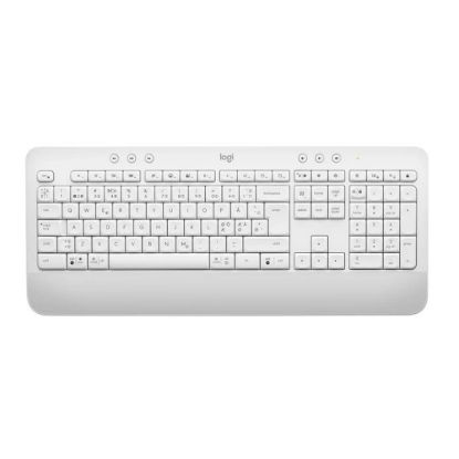 Obrázek Logitech Klávesnice Signature K650, CZ- SK, bílá/ šedá