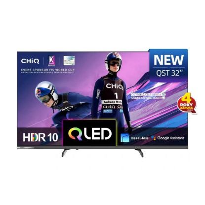 Obrázek CHiQ L32QST TV 32", QLED, Full HD, Google TV, Frameless, Dolby Audio, dbx- tv, HDR 10
