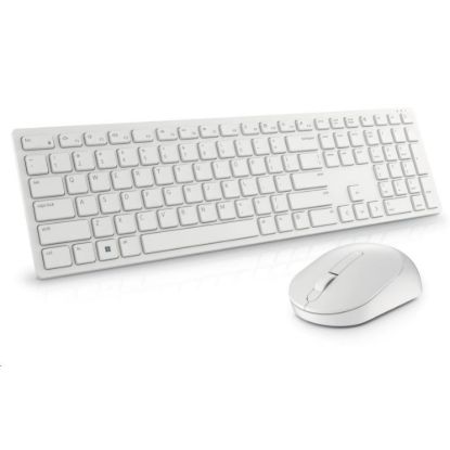 Obrázek DELL Pro Wireless Keyboard and Mouse - KM5221 W - UK (QWERTY) - White