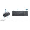 Obrázek DELL Multi- Device Wireless Keyboard and Mouse - KM7120 W - Czech/ Slovak