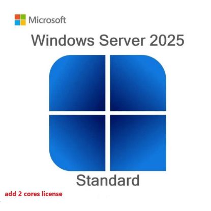 Obrázek DELL_ROK_ADD_Microsoft_WS_Standard_2025_add license 2 CORE Kit
