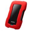 Obrázek ADATA Externí HDD 2 TB 2, 5" USB 3.1 HD330, RED COLOR BOX, červený (gumový, nárazu odolný)