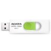 Obrázek ADATA Flash Disk 128 GB UV320, USB 3.1 Dash Drive, bílá/ zelená