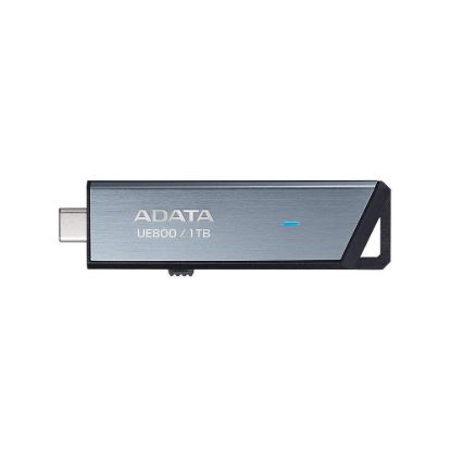 Obrázek ADATA Flash Disk 1 TB UE800, USB 3.2 USB- C, Elite drive, šedá