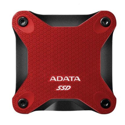 Obrázek ADATA Externí SSD 512 GB SD620, USB Micro- B, USB 3.2 Gen 2, R: 520/ W: 460MB/ s, červená