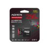 Obrázek ADATA MicroSDXC karta 256 GB High Endurance UHS- I C10 V30 A2 (R: 100/ W: 85 MB/ s) + SD adaptér