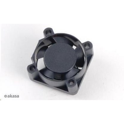 Obrázek AKASA ventilátor AK- 189BK- 2B, 25 x 25x10mm, 2 pins, 2x kuličkové ložisko