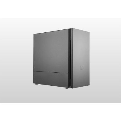 Obrázek Cooler Master case Silencio S400 Steel, mATX, 2x 120mm Fan, Černá