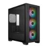 Obrázek Cooler Master case Elite 301, mATX, Průhledná bočnice, 3x 120mm ARGB Fan, Černá