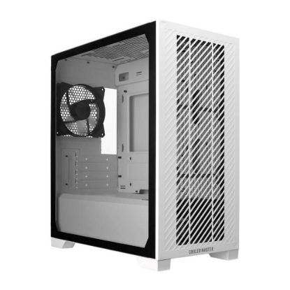 Obrázek Cooler Master case Elite 301 Lite, mATX, Průhledná bočnice, 1x 120mm Fan, Bílá