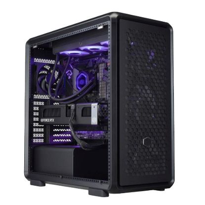 Obrázek Cooler Master case MasterFrame 600 Black, Průhledná bočnice, ATX, 3x 140mm Fan, 1x 120mm Fan, Černá