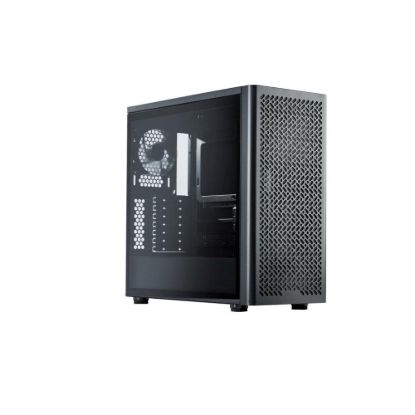 Obrázek Cooler Master case Elite 502 Lite, Průhledná bočnice, ATX, 1x 120mm Fan, černá