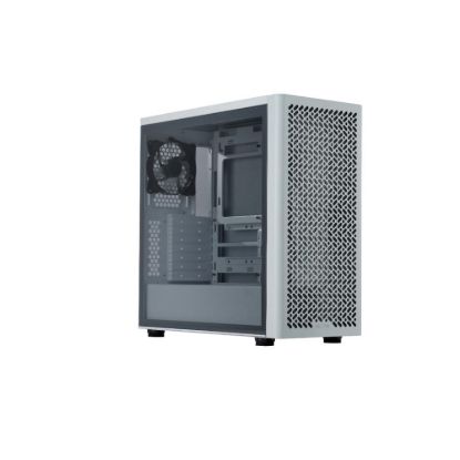 Obrázek Cooler Master case Elite 502 White Lite, Průhledná bočnice, ATX, 1x 120mm Fan, bílá