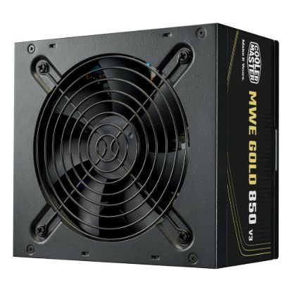 Obrázek Cooler Master zdroj MWE Gold 850 W V3, 120mm, 80+ Gold, ATX 3.1
