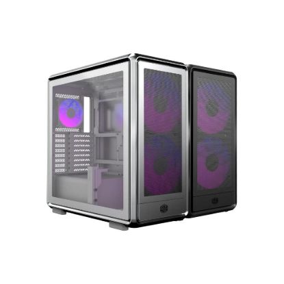 Obrázek Cooler Master case MasterFrame 600 Mesh Black ARGB, Průhledná bočnice, ATX, 2x 200mm ARGB Fan, 1x 120mm ARGB Fan, Černá