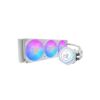 Obrázek Cooler Master vodní chladič MasterLiquid Atmos II LCD 360, 3 x 120mm, LGA1851, AM5, bílá