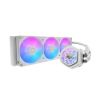 Obrázek Cooler Master vodní chladič MasterLiquid Atmos II VRM 360, 3 x 120mm, LGA1851, AM5, bílá