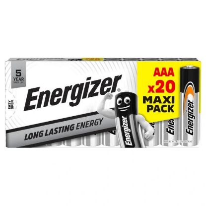 Obrázek Energizer LR03/ 20 Everyday AAA family 20pack Alkalické