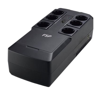 Obrázek Fortron UPS FSP NanoFit 800, 800 VA, 2xUSB power, LCD, RJ45, offline