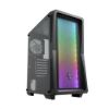 Obrázek Fortron skříň Midi Tower CMT212A Black, A.RGB light bar