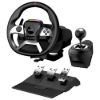 Obrázek GENIUS Volant s pedály GX Gaming SpeedMaster X5 FF, Řadící páka, Drátový USB- C, vibrační, PC, PS4, Xbox One
