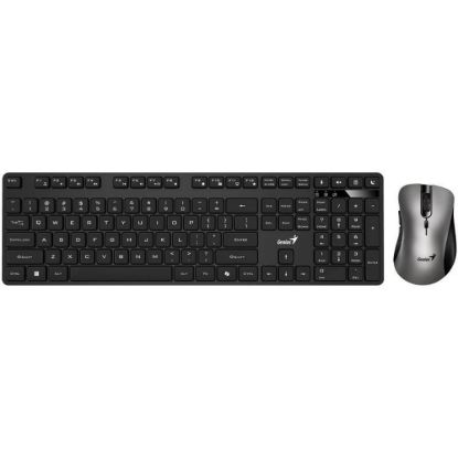 Obrázek GENIUS set klávesnice + myš Smart KM- 8216S, Bezdrátový set 2, 4GHz, Copilot, CZ+SK layout, černá