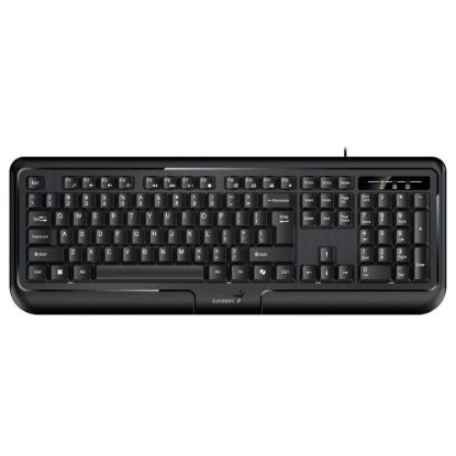 Obrázek GENIUS klávesnice KB- 118 II / Drátová/ Copilot/ USB/ černá/ CZ+SK layout