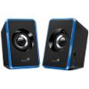 Obrázek GENIUS reproduktory SP- U125, 2.0, 3 W, modročerné