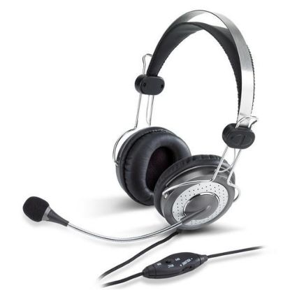 Obrázek GENIUS sluchátka s mikrofonem HS- 04SU
