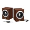 Obrázek GENIUS repro SP- HF280, 2.0, 6 W, dřevěné, hnědé