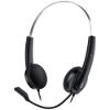 Obrázek GENIUS sluchátka HS- 220U/ USB/ černo- stříbrná