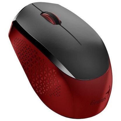 Obrázek GENIUS myš NX- 8000S/ 1600 dpi/ bezdrátová/ tichá/ černočervená