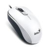 Obrázek GENIUS myš DX- 110, drátová, 1000 dpi, USB, bílá