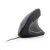 Obrázek GEMBIRD myš MUS- ERGO- 01, drátová, optická, vertikální, 1200- 3200 dpi, USB, černá