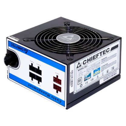 Obrázek CHIEFTEC zdroj A80 Series, CTG- 550C, 550 W, 12cm fan, Active PFC, Modular, Retail, 85+