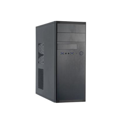 Obrázek CHIEFTEC skříň Elox Series HQ- 01B- OP, Miditower, USB 3.0, Black, bez zdroje