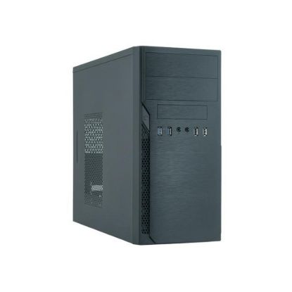 Obrázek CHIEFTEC skříň Elox Series / Minitower, HO- 12B- OP, Black, bez zdroje