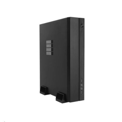 Obrázek CHIEFTEC skříň Compact Series/ mini ITX, IX- 06B- 85 W, Black, 85 W adaptér