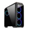 Obrázek CHIEFTEC skříň STALLION II, ATX, 1x USB- C 3.2, 2x USB 3.1, 1x USB 2.0, 4x 120mm RGB Fan, černá