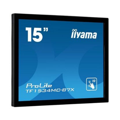 Obrázek iiyama ProLite TF1534MC- B7X, 38.1 cm (15''), Projected Capacitive, 10 TP, black
