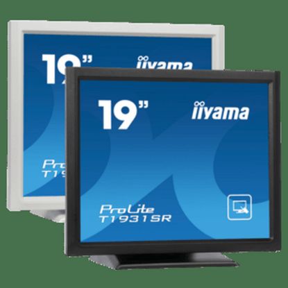 Obrázek iiyama ProLite T1932 MSC- W1SAG, 48.3 cm (19''), Projected Capacitive, 10 TP, kit (USB), black, white