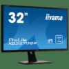 Obrázek iiyama ProLite XUB3293UHSN- B5, 80cm (31, 5''), 4K, USB, USB- C, Ethernet, kit (USB), black