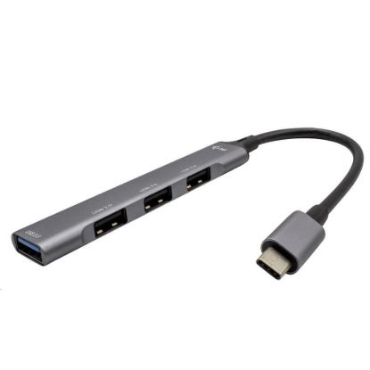 Obrázek i- tec USB- C Metal HUB 1x USB 3.0 + 3x USB 2.0