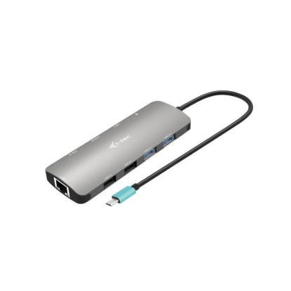 Obrázek i- tec USB- C Metal Nano 2x HDMI Docking Station, PD 100 W