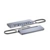 Obrázek i- tec USB- C Metal Ergonomic 4K 3x Display Docking Station, PD 100 W