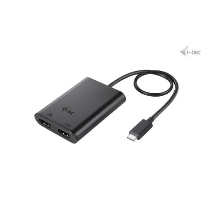 Obrázek i- tec USB- C Dual 4K/ 60 Hz (single 8K/ 30 Hz) HDMI Video Adapter