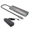 Obrázek i- tec USB- C Metal Nano Docking Station 4K HDMI LAN with Power Delivery 100 W + Charger 100 W
