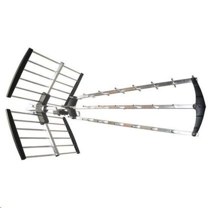 Obrázek Solight venkovní DVB- T anténa, 17dB, UHF, 21. - 60. kanál, LTE/ 4G filtr