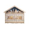 Obrázek Solight LED adventní kalnedář - horská chata, 10x LED, 50 x 40cm, 2x AA
